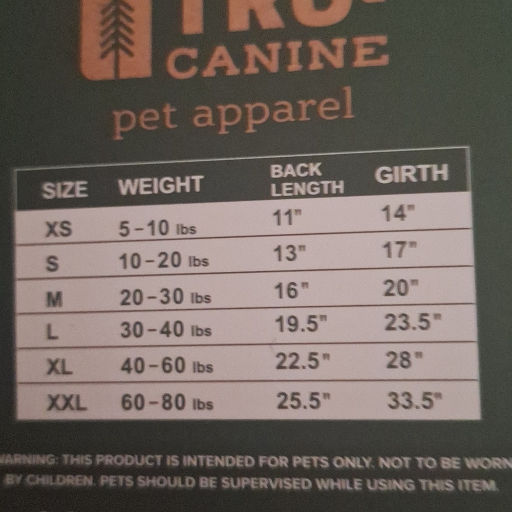 NWT TRU-CANINE dog puffer vest (or jacket) Large Yellow And Gray - Picture 9 of 10